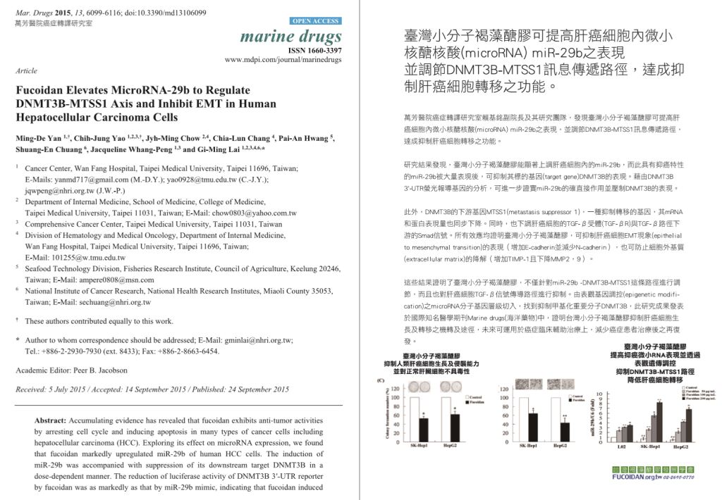 Fucoidan:褐藻醣膠 金門美兆診所 Fucoidan:褐藻醣膠 金門美兆診所